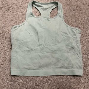 lululemon athletica Mint Green Tank Top